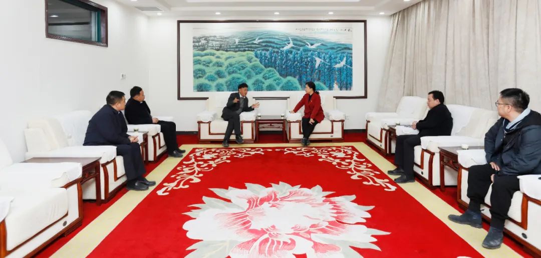 阐扬产业优势 助力村落振兴 | 民权县委副书记、县长王静娴会见关晓彦董事长一行