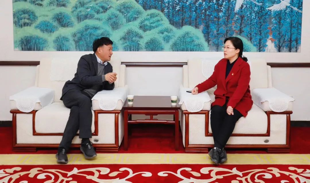 阐扬产业优势 助力村落振兴 | 民权县委副书记、县长王静娴会见关晓彦董事长一行