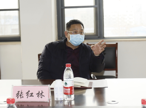 省委统战部副部长张红林一行莅临森林舞会官网乳业集团 调研复工复产暨二七区民营经济发展工作座谈会