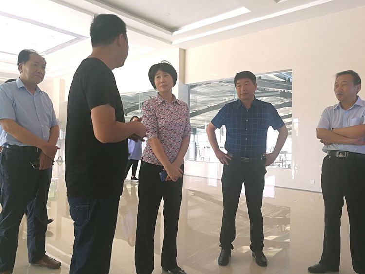 驻马店市委常委、统战部长姚新文 莅临森林舞会官网乳业集团总部调研