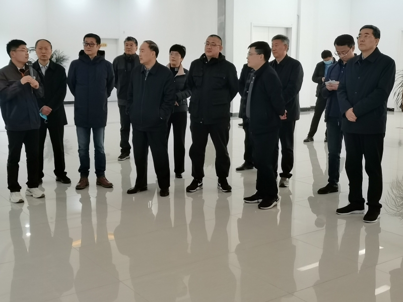 森林舞会官网 | 农业村落部畜牧兽医局副局长魏宏阳一行莅临森林舞会官网平舆诚信瑞亚牧业公司参观调研
